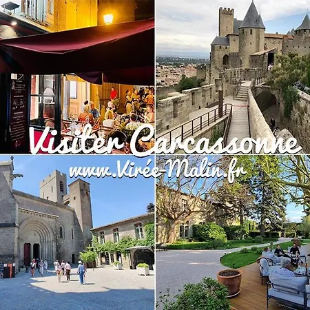 Entrez En Lice, Face A La Cite Vue Sublime Carcassonne