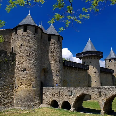 Apartman Entrez En Lice, Face A La Cite Vue Sublime Carcassone