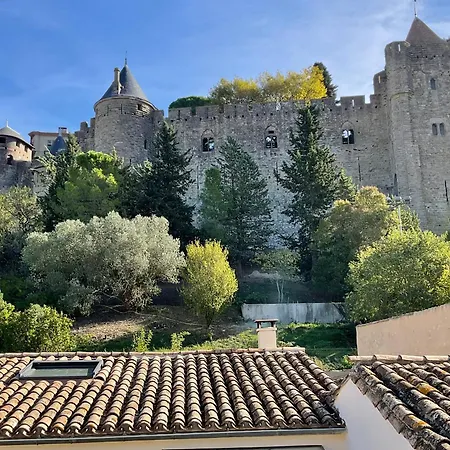 Entrez En Lice, Face A La Cite Vue Sublime Carcassone